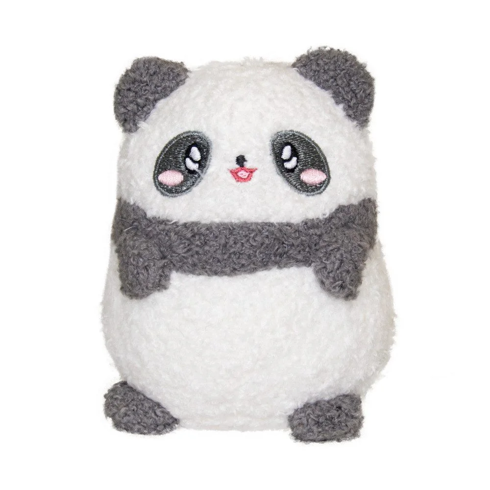 Plüschfigur „Panda“ – schwarz/weiß